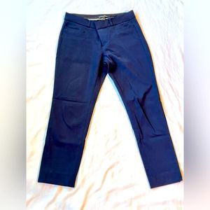 Banana Republic 2 Petite Navy Blue Dress Pants Stretchy Work Slacks